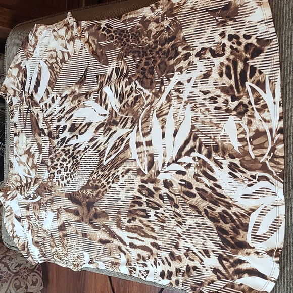 Chico's Abstract Print Blouse - Picture 9 of 9